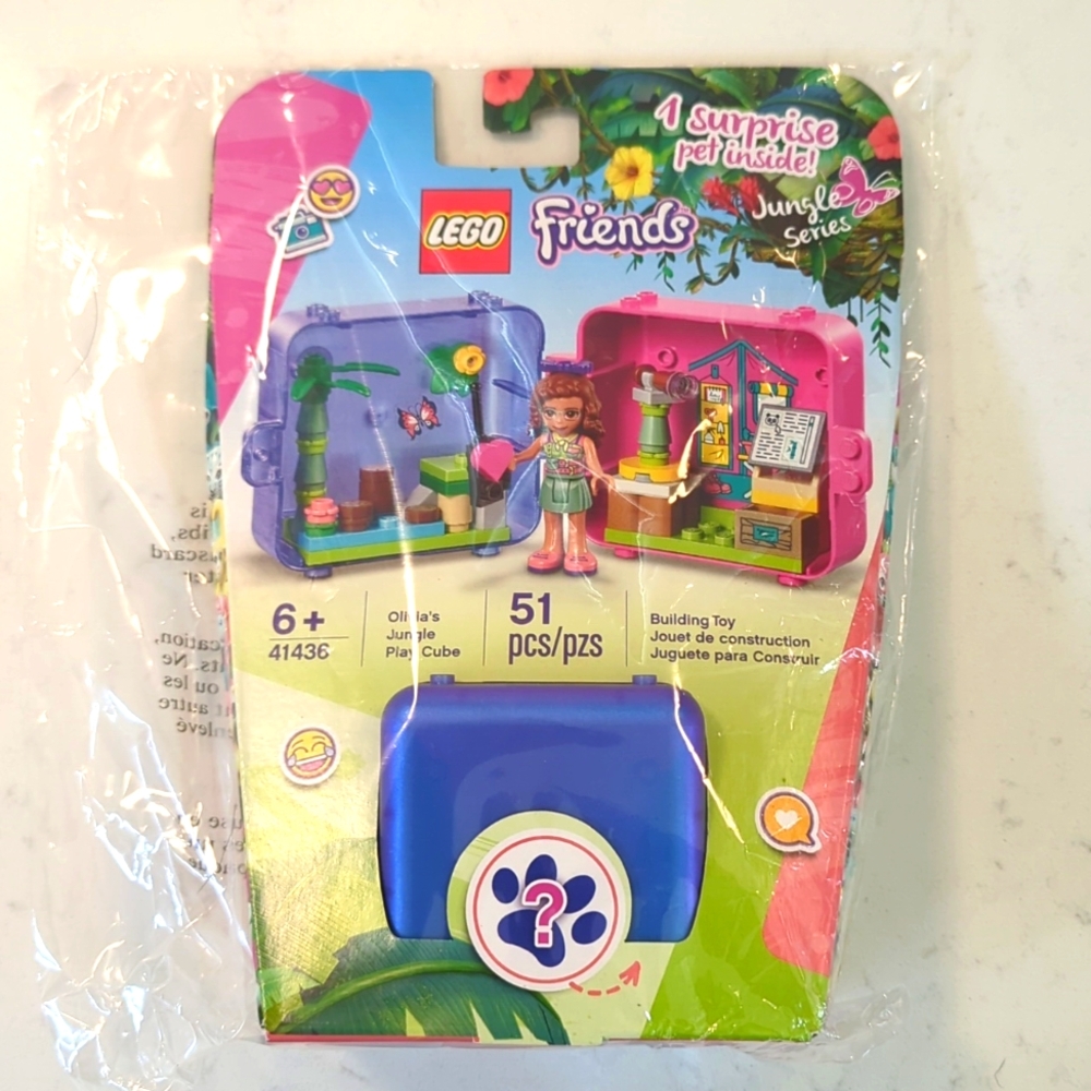 Lego Friends Olivia's Jungle Play Cube